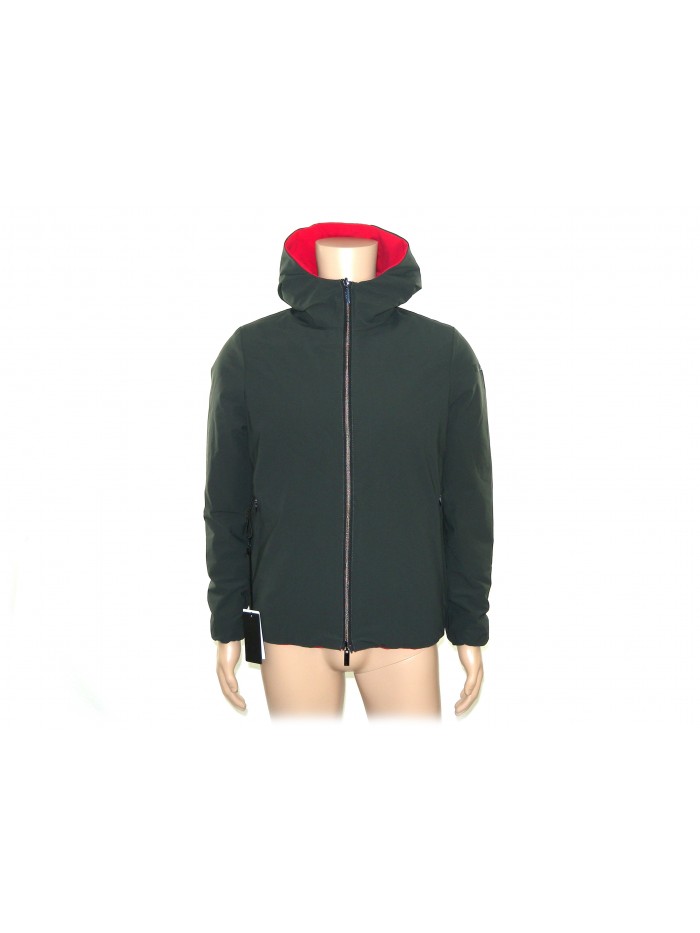 RRD Man Jacket Mod. Revo Winter COL 11 Verdone / Red Reversible