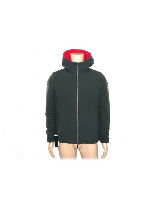 RRD Man Jacket Mod. Revo Winter COL 11 Verdone / Red Reversible