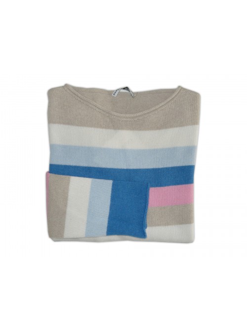 Daniel & Mayer Maglia Donna Girogola Art. 71439 Rigato Daniel & Mayer Maglia Donna Girogola Art. 71439 Rigato