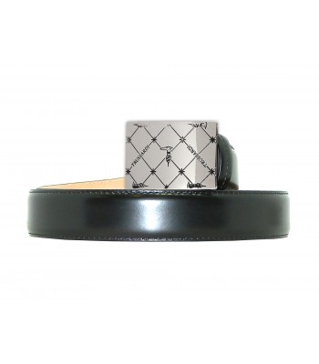 Trussardi Cintura Uomo Belt Calf Leather Monogram Nero 2