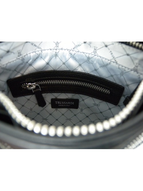 Trussardi Borsello Uomo Cross Body Calf Leather Willer Nero