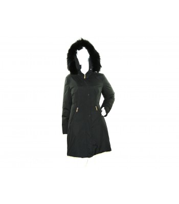 Geospirit Down Jacket Woman Mod. Coney Fur Black GED0694