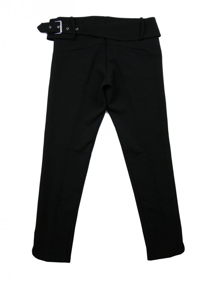 Annarita N Woman Pants Mod. 17153 Black Belt