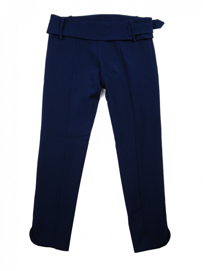 Annarita N Pantalone Donna Mod. 17153 Cintura Blu Annarita N Pantalone Donna Mod. 17153 Cintura Blu