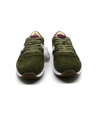 Diadora Heritage Men's Shoe Mod. H S SW C7668 Camaro Burnt Olive / Blue Nights 2