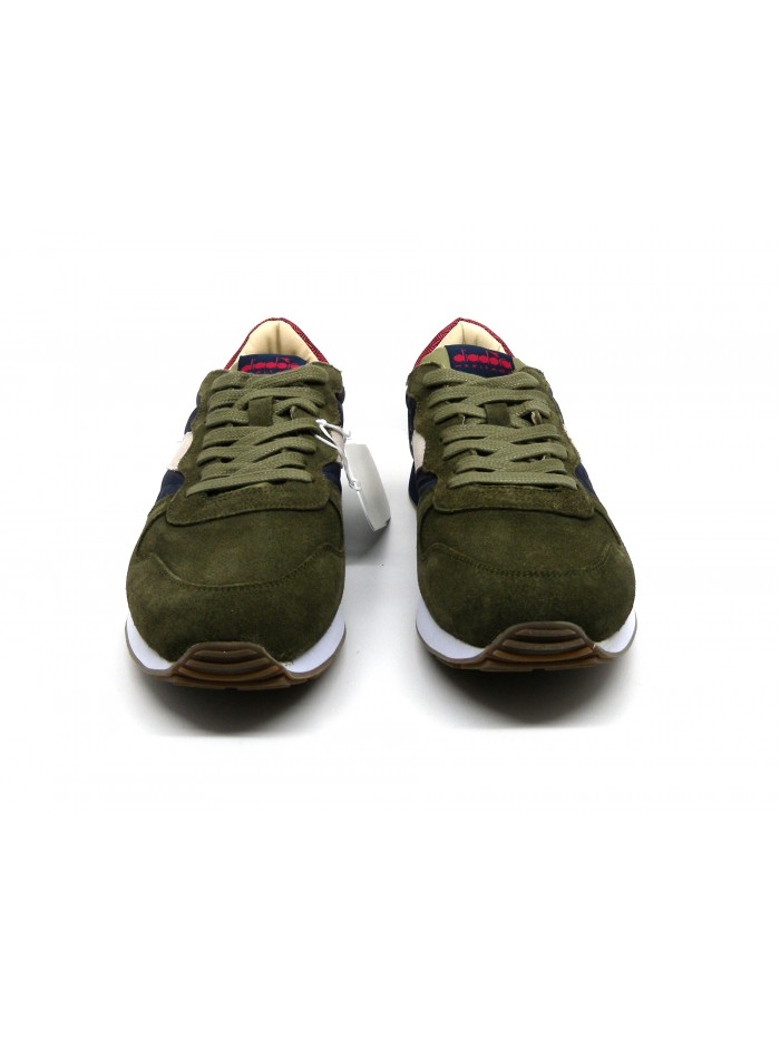 Diadora Heritage Scarpa Uomo Mod. H S SW C7668 Camaro Burnt Olive/Blue Nights