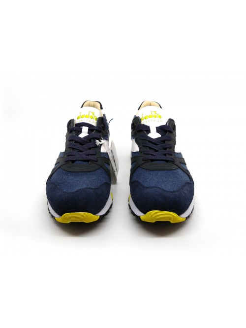 Diadora Heritage Scarpa Uomo Mod. N9000 H C SW 60065 Blue Denim