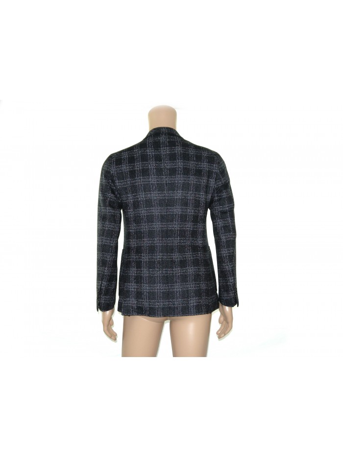 Tagliatore Men's Jacket art. 61QIG075 mod. 1SMC22K N3062 Paintings Black / Pearl