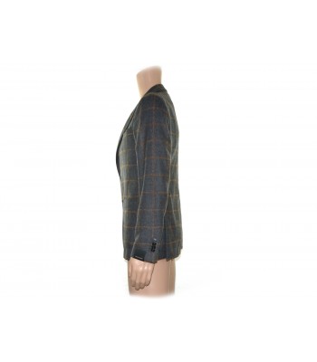 Tagliatore Jacket Man art. 12WIG186 mod. 1SMC22K 43011 Peach / Gray Squares 2