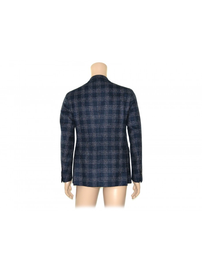 Tagliatore Jacket Man art. 61QIG075 mod. 1SMC22F B1058 Blue / Pearl Paintings