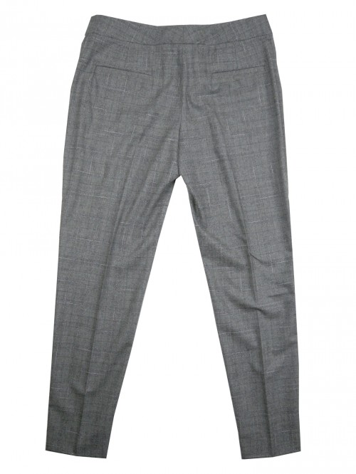 Fabiana Filippi Pantaloni Donna mod. PA85018 Assisi Principe di Galles Grigio