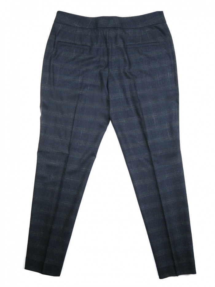 Fabiana Filippi Pantaloni Donna mod. PA85018 Assisi Principe di Galles Blu