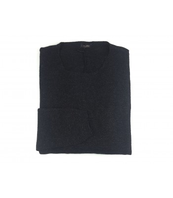 Ne Pas Men's Crew Neck Sweater Mod. 1/7227 Col 124 Anthracite