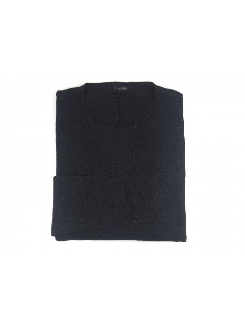 Ne Pas Maglione Uomo Girocollo Mod. 1/7227 Col 124 Antracite