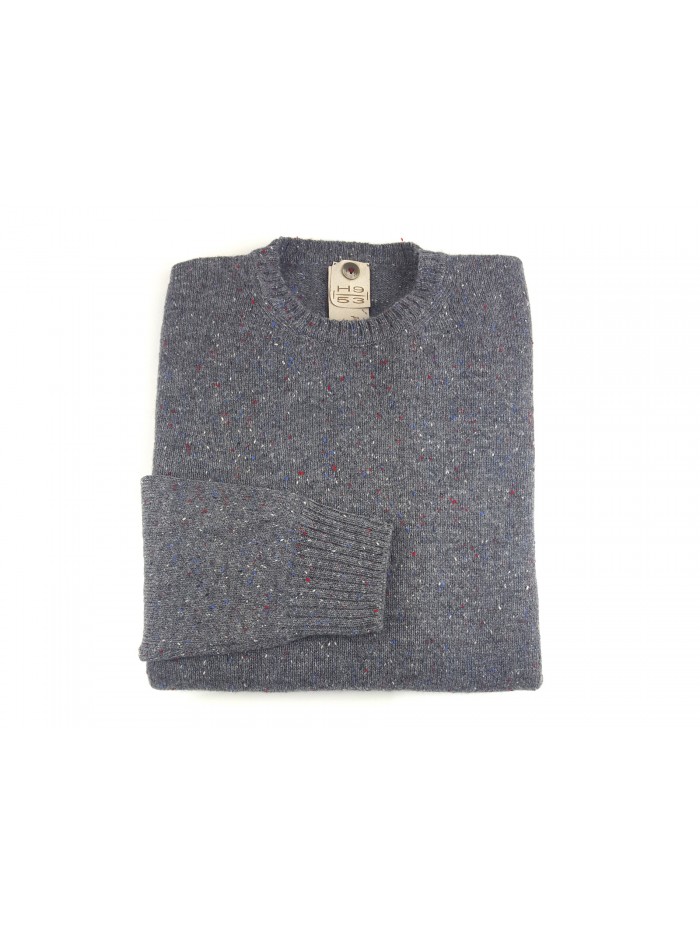 H9 53 Maglione Uomo Athletic Girocollo Mod. HS2005/ST Col 05 Grigio H9 53 Maglione Uomo Athletic Girocollo Mod. HS2005/ST Col 05 Grigio