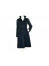 Loro Piana Woman Jacket Mod. FAC1861 W015 Ottawa Coarseha Night Blue Coat