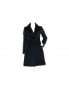 Loro Piana Woman Jacket Mod. FAC1586 W000 Night Storm Drape Cash Coat