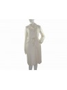 Loro Piana Woman Jacket Mod. FAB9913 1230 Ribon Coat Ric Cream