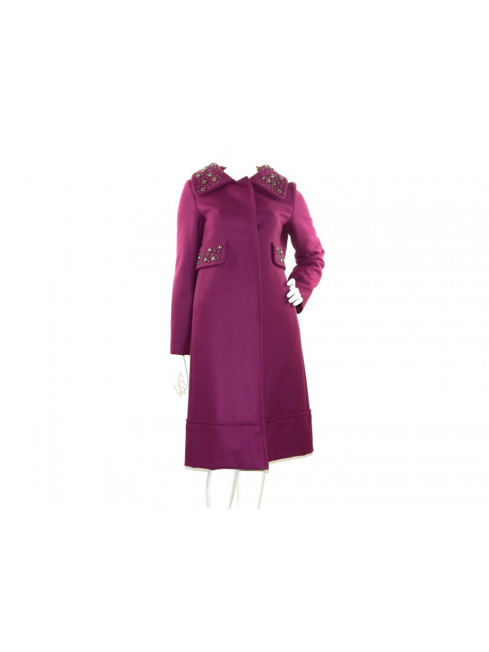 Alberta Ferretti Woman Jacket Mod. MA01651 350243 Plum Alberta Ferretti Woman Jacket Mod. MA01651 350243 Plum