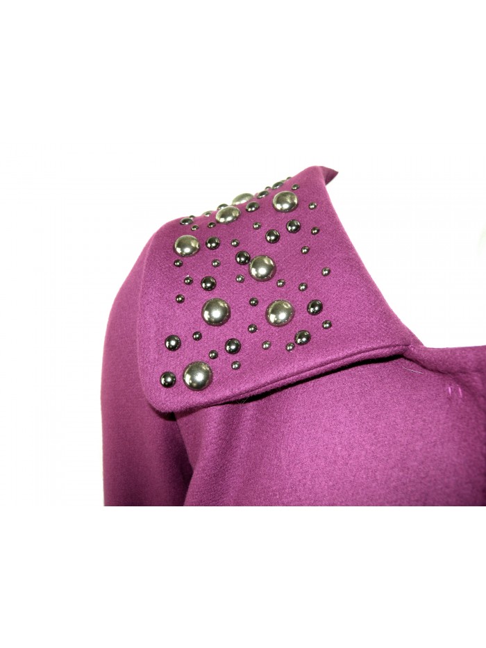 Alberta Ferretti Giaccone Donna Mod. MA01651 350243 Prugna