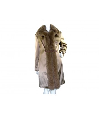 Paola Antonini Fox Jacket Woman Calibrated Mod. 3180F FC235 COL 22 Brown / Gold