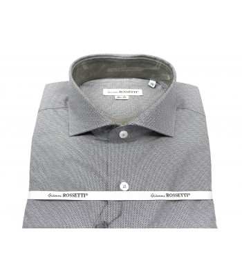 Gianni Rossetti Camicia Uomo Mod. S500 Slim Fit Microfantasia 2