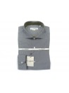 Gianni Rossetti Men's Shirt Mod. S500 Slim Fit Micro-pattern
