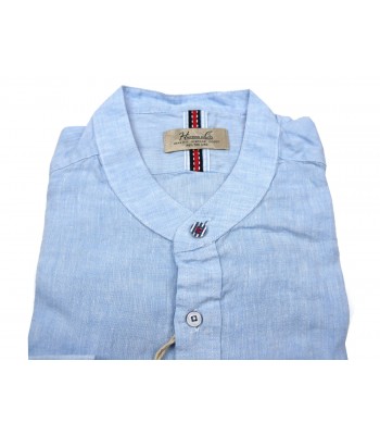 Happer & CO Men's Shirt Mod. 10068-224 COL 9 Celeste 2