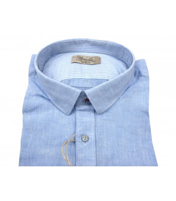 Happer & CO Camicia Uomo Mod. 10068-201 COL 9 Celeste 2
