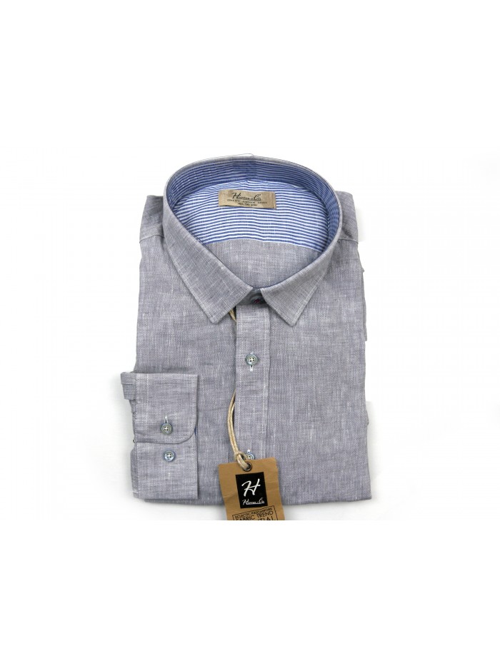 Happer & CO Camicia Uomo Mod. 10068-201 COL 90 Grigio Happer & CO Camicia Uomo Mod. 10068-201 COL 90 Grigio
