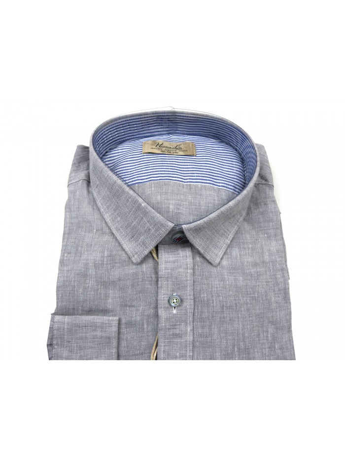 Happer & CO Camicia Uomo Mod. 10068-201 COL 90 Grigio