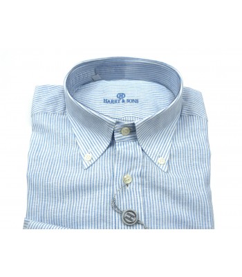 Harry & Sons Camicia Uomo Art. 627 NP3 3450 Botton Down Rigato 2