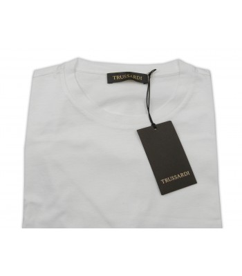 Trussardi Men's T-Shirt Art. 32T00060W0010 White Scotland thread 2