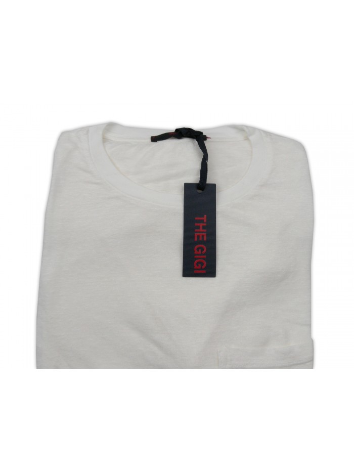 The Gigi T-Shirt Uomo Art. K821101 Rodi Bianco