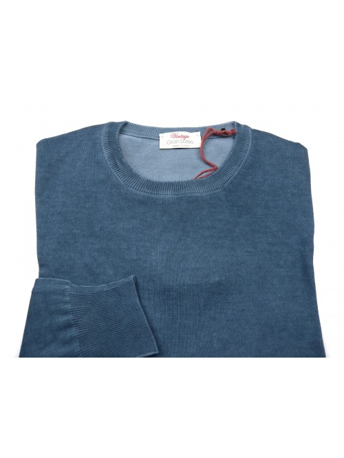 Gran Sasso Men's Jersey Art. 5516718192 COL 578 Vintage Sugar Paper