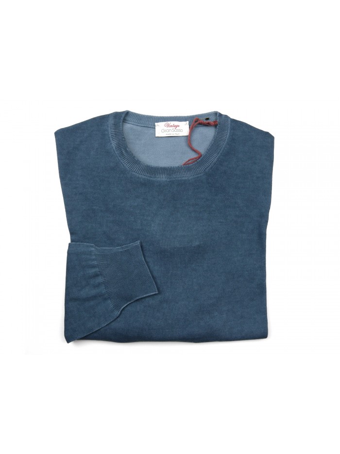 Gran Sasso Maglia Uomo Art. 5516718192 COL 578 Carta da Zucchero Vintage Gran Sasso Maglia Uomo Art. 5516718192 COL 578 Carta da Zucchero Vintage