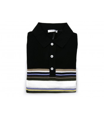 Paolo Pecora Men's Polo Art. I9EC1 MOA027 F1000101 Black