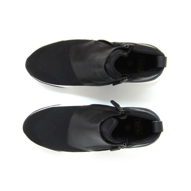 Sneakers Women SHU Multi Weave Nappa Calf Plain Neoprene