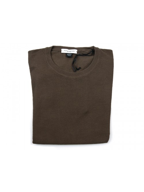 Paolo Pecora Maglia Uomo Art. I9EC1 MOA036 F1032148 Marrone Paolo Pecora Maglia Uomo Art. I9EC1 MOA036 F1032148 Marrone