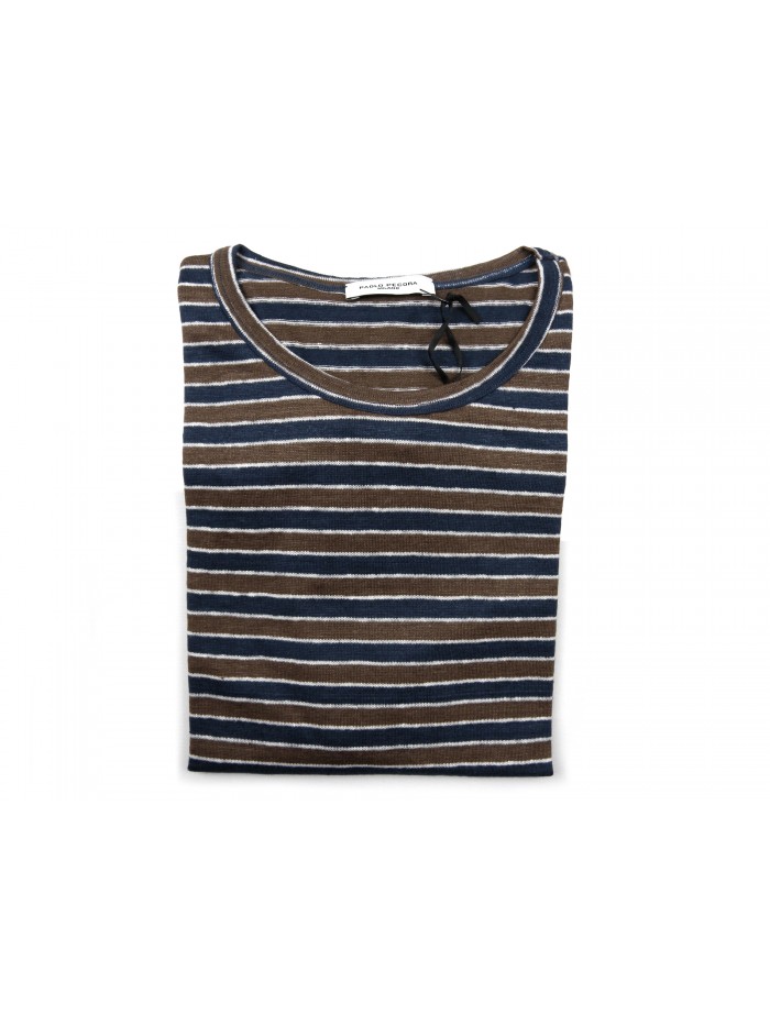 Paolo Pecora Maglia Uomo Art. I9EC1 MOF351 4873R261 Marrone