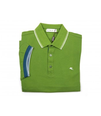 Etro Men's Polo Shirt Mod. 1Y800 TIR 9156 VAR 505 Green Unit