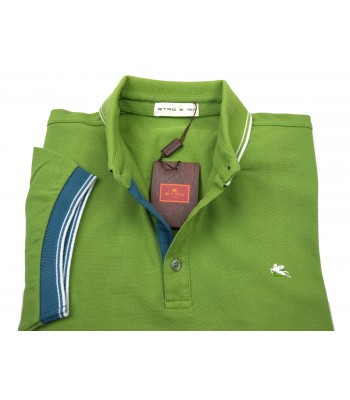 Etro Polo Uomo Mod. 1Y800 TIR 9156 VAR 505 Unita Verde 2