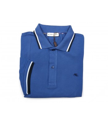 Etro Men's Polo Shirt Mod. 1Y105 TIR 9333 VAR 202 Light Blue Unit