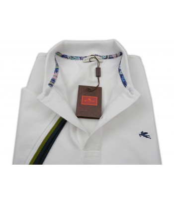 Etro Polo Uomo Mod. 1Y105 TIR 9333 VAR 990 Unita Bianco 2