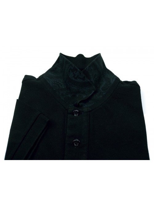 Etro Polo Uomo Mod. 1Y040 TIR 9150 VAR 1 Unita Nero