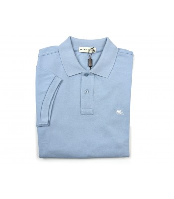 Etro Men's Polo Shirt Mod. 1Y040 TIR 9150 VAR 256 Sky Unit