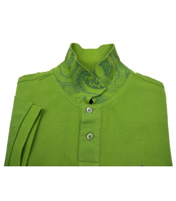 Etro Polo Uomo Mod. 1Y040 TIR 9150 VAR 505 Unita Verde 2