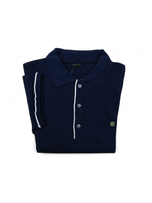 Fendi Polo Uomo Mod. FXX006NN6/N41 Blu/Grigio