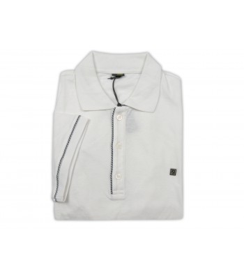 Fendi Polo Uomo Mod. FXX006NN6/QZ1 Bianco/Blu