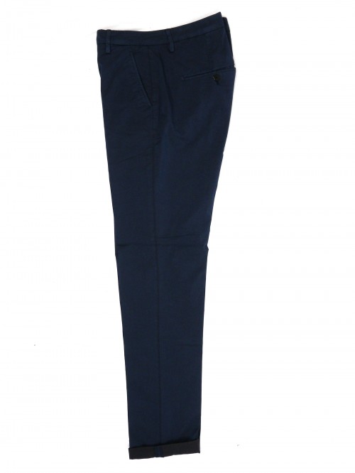 Dondup Pantaloni Uomo Mod. Gaubert UP235 CS0087U PTD COL 897 Blu